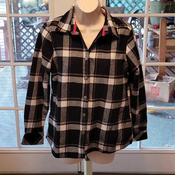 Orvis Fleece Lined Flannel Shirt 